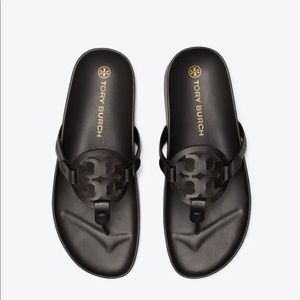 Tory Burch Miller Cloud sandals Black size 7.5